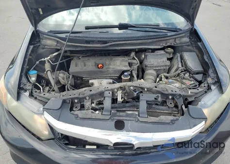 2012 Honda Civic Lx из США, поврежденный, VIN 2HGFB2F5XCH609987